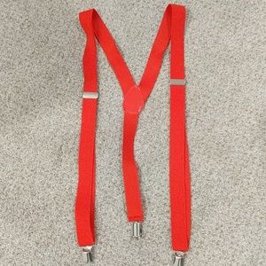 Red suspenders